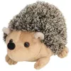 LEAN TOYS Plīša ezis Mascot mīkstā rotaļlieta Brūna 17.5 cm