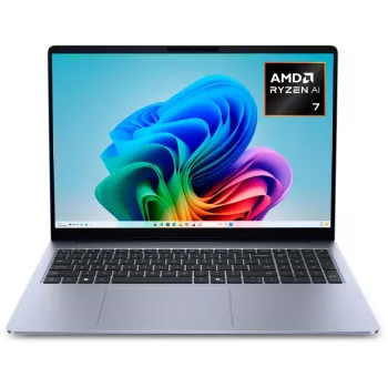 Dell 16S DS16265 Ryzen AI 7 445 16 collu WQXGA klēpjdators - 32GB RAM, 1TB SSD, Windows 11 Home, platīna sudraba