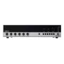 AUDAC COM12MK2 120W PA miksera pastiprinātājs ar 100V/70V/4Ω izejām, 2 mikrofona/3 līnijas ieejām, prioritāti un fantoma barošanu, 2U statīva stiprinājums, melns