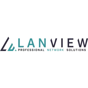 LANVIEW 1U 19 collu skrūvējams ventilējams aizpildījuma panelis balts