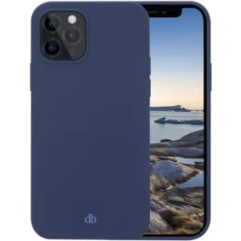 dbramante1928 Monaco aizmugurējais vāciņš Apple iPhone 13 Pro - MagSafe saderīgs - Pacific Blue - 100% pārstrādāta plastmasa