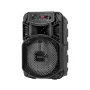 Kruger & Matz Music Box portatīvais bezvadu skaļrunis 10W Bluetooth 5.0 TWS FM Radio AUX microSD USB Melns