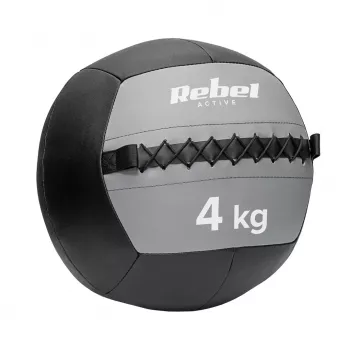REBEL ACTIVE medicīnas vingrošanas bumba 4 kg