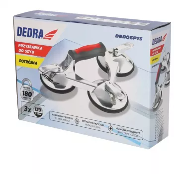 DEDRA DED06P13 Vakuuma pacēlājs 40 kg, viena kauss, 118 mm