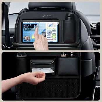 TECH-PROTECT UCA100 Aizmugurējā sēdekļa auto organizators Melns