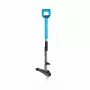 CELLFAST C.IDEAL Nezāļu izraušanas instruments 95 cm stāvus manuāls ravētājs ar 3-zobu rūdīta tērauda sistēmu un kājas pedāļa izmešanu, ergonomisks D-veida rokturis, zaļš/melns