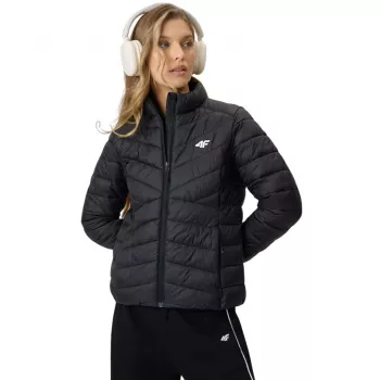 4F sieviešu softshell jaka F0855 dziļi melna, L izmērs