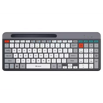 TRACER SHARP bezvadu tastatūra, 2.4 GHz, pilna izmēra, QWERTY, melna