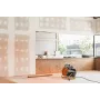 NEO TOOLS 90-068 Industriālais elektriskais ventilatora sildītājs 3kW, 2 siltuma režīmi, IPX4 ūdensizturīgs, regulējams termostats, pārnēsājams