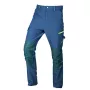 NEO TOOLS Mix&Match 4-virzienu stiepjamās darba bikses Navy-Green XS