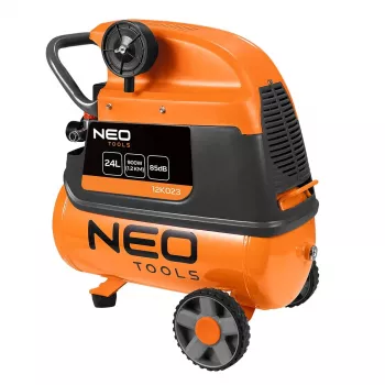 NEO TOOLS 24 L eļļas ieeļļots gaisa kompresors 1.5 kW 8 bar 230V