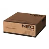 NEO TOOLS 90-037 Elektriskais sildītājs 2000W PTC keramikas ventilators ar regulējamu termostatu, aizsardzību pret pārkaršanu un apgāšanos, pārnēsājams rokturis, melns/pelēks