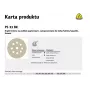 Klingspor PS 33 BK Slīpēšanas disks 225mm P220 GLS38 50 gab. iepakojums