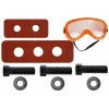 LEAN TOYS Handyman komplekts ar jostu, urbi, skrūvgriezi, knaiblēm, āmuru - 12 daļu rotaļlietu instrumentu komplekts bērniem