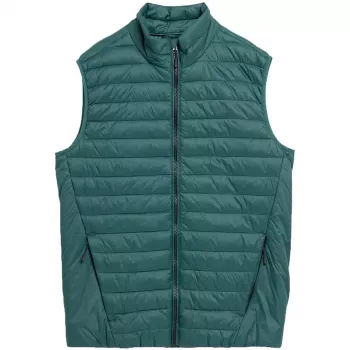 Vīriešu stepēta veste 4F M062 zaļa L izmērs