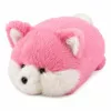 LEAN TOYS plīša lapsa mīkstā rotaļlieta, rozā mīksta kažokāda, 16 cm