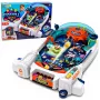 LEAN TOYS kosmosa pinbola arkādes spēle Space Flipper ar raķešu šķēršļiem un 8 bumbiņām