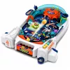 LEAN TOYS kosmosa pinbola arkādes spēle Space Flipper ar raķešu šķēršļiem un 8 bumbiņām