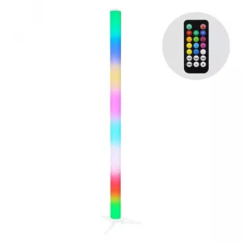 LIGHT4ME TUBE grīdas lampa caurules gaisma – 128x SMD 5050 RGB LED, DMX512, 30W, 3-pin XLR, IEC, 120° starojuma leņķis