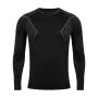Vīriešu termoaktīvais apakšslāņa džemperis Alpinus Active Base Layer melni pelēks GT43189 S