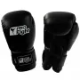 Profight Leather Dragon boksa cimdi melni 12 oz