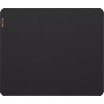 KRUX Space XL Gaming Mouse Pad – Mikroaustais auduma galda paklājiņš, 900x400x3 mm, neslīdoša gumijas pamatne, melns