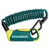 Rockbros RBK6N kombinētā troses slēdzene - tirkīza, 1200mm