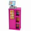 LEAN TOYS Anlily lelle kasieriere pārdevēja kases aparāts pārtikas preču rotaļu komplekts