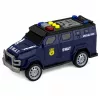 LEAN TOYS SWAT Speciālās vienības policijas automašīna 1:32 mērogs ar gaismām, skaņām un atsitiena darbību - tumši zila