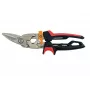 Fiskars PowerGear X Kreisās rokas aviācijas šķēres metāla loksnēm, 20 mm griešanas jauda, PTFE pārklājuma asmeņi, FiberComp rokturi