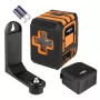 NEO TOOLS 75-142 Krustenisko līniju lāzera līmenis, 20 m darbības rādiuss, sarkans stars, pašizlīdzinošs, IP54, ar magnētisko turētāju un maciņu