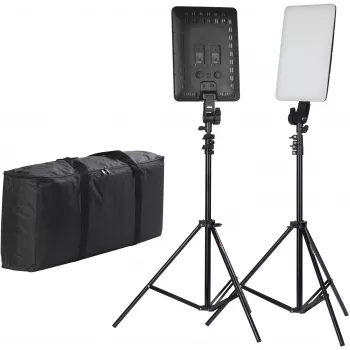 Quadralite Thea 450 LED studijas gaismas komplekts