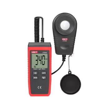 UNI-T UT383S digitālais luksmetrs ar MAX/MIN/VID, fona apgaismojumu, automātisku izslēgšanos