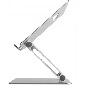 Camrock AP-2D klēpjdatora statīvs, 11–15,6 inch, regulējams augstums un leņķis, salokāms, alumīnijs (CR4280)