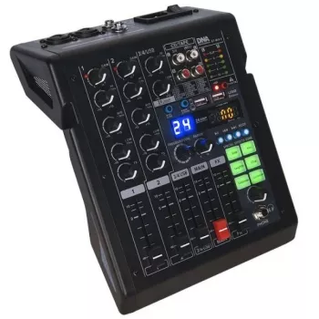 DNA EF-MIX 4 USB MP3 Bluetooth analogais audio mikseris