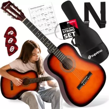 SUPRIMO CG34 SB Klasiskā ģitāra 3/4 Sunburst