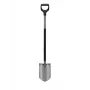 Fiskars Ergonomic dārza lāpsta ar smailu galu, D-veida rokturis, bora tērauds, 1200 mm