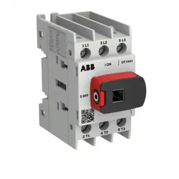 ABB OT Plus OT16G1-3BS16 A slodzes pārtraucējslēdzis, Frame G1, 3-polu, ar rokturi