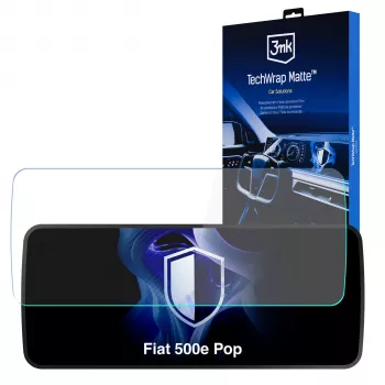 3MK PROTECTION Fiat 500e Pop (2025 - ) - 3mk TechWrap matēts centrālā displeja aizsargplēve