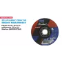 Norton Shield Starline Slīpēšanas disks 125 x 6,4 mm A24Q-BF27 metālam (25 gab.)