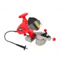AWTOOLS elektriskais ķēdes asināmais 180W, 230V, 6300 RPM, uzstādāms uz sola, melns