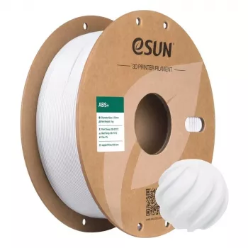 ESUN ABS+ 3D printera pavediens 1.75mm auksti balts 1kg spole