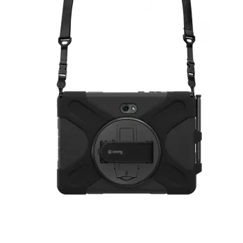 Crong Defender Plus izturīgs maciņš Samsung Galaxy Tab Active5 Pro 10,1 collu – melns