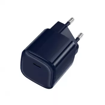 Crong NEO GaN 40W USB-C PD 3.2 sienas lādētājs ar AVS - tumši zils