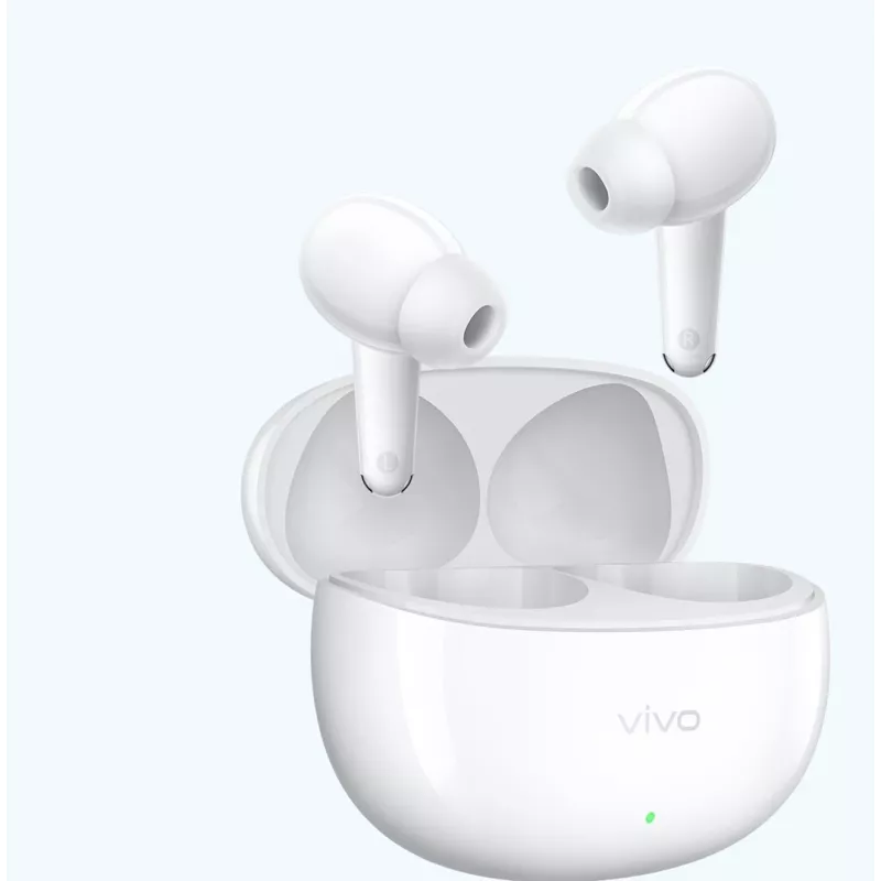 VIVO Buds Pro True Wireless austiņas ar aktīvo trokšņu slāpēšanu, Bluetooth 5.2, aptX Adaptive, 29h akumulators, IP52, balta