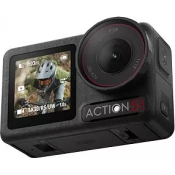 DJI Osmo Action 5 Pro Essential Combo 4K darbības kamera melna