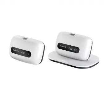BOBOVR BM60-2 Dual 6500mAh akumulatora komplekts ar uzlādes dokstaciju M3 Pro+ un M3 galvas siksnām - balts