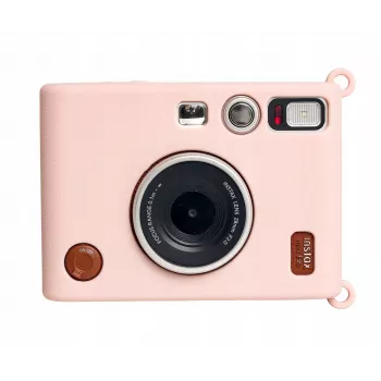 LOVEINSTANT Silikona maciņš Fujifilm Instax Mini Evo, rozā