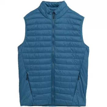 4F Vīriešu džinsa veste M062 - Pogājama bez piedurknēm, regulārs piegulums, XL