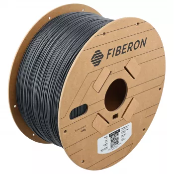 Polymaker Fiberon PPS-CF10 3D printera kvēldiegs, 1.75 mm, 3 kg, melns